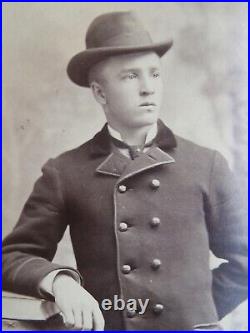 Tall Dashing Young Man San Francisco 19th C California Photograph Albert Stewart Tall Dashing Young Man San Francisco 19th C California Photograph Albert Stewart