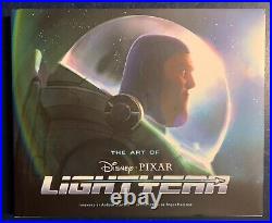 The Art of Lightyear Hardcover SIGNED 1ST PRINTING Pixar Director IN HAND