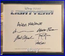 The Art of Lightyear Hardcover SIGNED 1ST PRINTING Pixar Director IN HAND