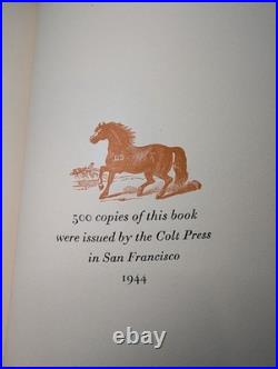 The Indians of California -J. Ross Browne- No. 2 of the Cold Press Series 1944
