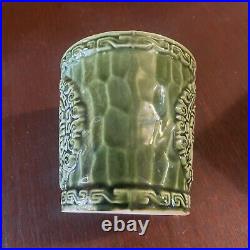 The Mandarin San Francisco Green Tiki Bucket Mug Cup Otagiri OMC With Box The Mandarin San Francisco Green Tiki Bucket Mug Cup Otagiri OMC With Box