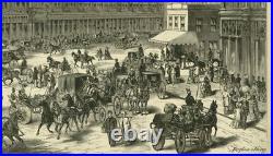 The Palace Hotel In San Francisco California Flags Architecture Horses Carriages