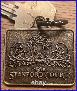 The Stanford Court, Nob Hill, San Francisco, California Hotel Room Key #711