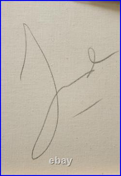 Thomas Kinkade San Francisco A View Down California Street From Nob Hill S/N