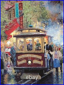 Thomas Kinkade San Francisco California Street 1997 Edition
