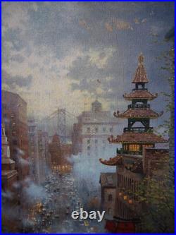 Thomas Kinkade San Francisco California Street 1997 Edition