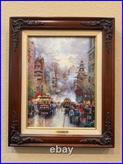 Thomas Kinkaid San Francisco California Street 12w by 16t I-1997 COA