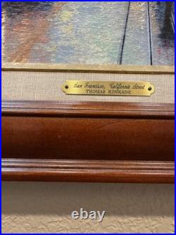 Thomas Kinkaid San Francisco California Street 12w by 16t I-1997 COA