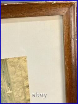 Thomas Moulin BOHEMIAN GROVE REDWOODS Framed Signed Photo c. 1956