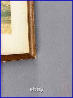 Thomas Moulin BOHEMIAN GROVE REDWOODS Framed Signed Photo c. 1956