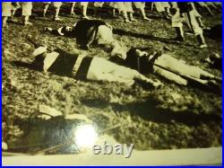 USN NAVY RPPC SHAM BATTLE ON GOAT ISLAND HILL. San Francisco CA. 1st NAVAL STA USN NAVY RPPC SHAM BATTLE ON GOAT ISLAND HILL. San Francisco CA. 1st NAVAL STA