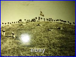 USN NAVY RPPC SHAM BATTLE ON GOAT ISLAND HILL. San Francisco CA. 1st NAVAL STA USN NAVY RPPC SHAM BATTLE ON GOAT ISLAND HILL. San Francisco CA. 1st NAVAL STA