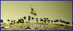 USN NAVY RPPC SHAM BATTLE ON GOAT ISLAND HILL. San Francisco CA. 1st NAVAL STA USN NAVY RPPC SHAM BATTLE ON GOAT ISLAND HILL. San Francisco CA. 1st NAVAL STA