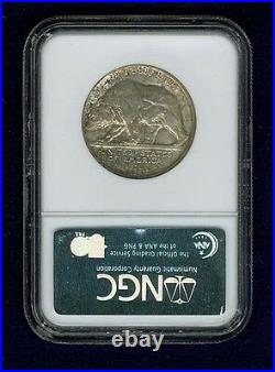 U. S. 1925-s California Half-dollar Silver Uncirculated Coin Certified Ngc-ms65