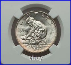 U. S. 1925-s California Half-dollar Silver Uncirculated Coin Certified Ngc-ms66