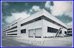 United Air Lines maintenance base at San Francisco CA Airport postcard C4 United Air Lines maintenance base at San Francisco CA Airport postcard C4