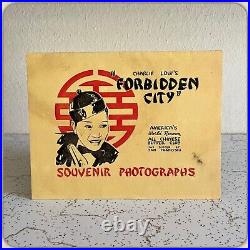 VTG 40s Charlie Low's Forbidden City San Francisco Photo Restaurant Souvenir VTG 40s Charlie Low's Forbidden City San Francisco Photo Restaurant Souvenir