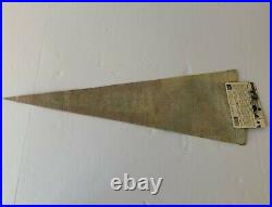 VTG Alcatraz The Rock San Francisco Bay CA Souvenir Pennant Flag 27 with Tag