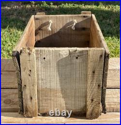VTG Kortick Pole Line Hardware Wooden Advertising Crate San Francisco California