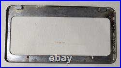 VTG Metal Waters inc San Francisco California Automotive License Plate Frame Gas