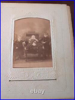Victorian Photo Album 60 CDV Cabinet Cards Oregon California Some Identified Victorian Photo Album 60 CDV Cabinet Cards Oregon California Some Identified