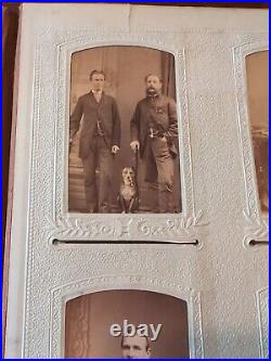 Victorian Photo Album 60 CDV Cabinet Cards Oregon California Some Identified Victorian Photo Album 60 CDV Cabinet Cards Oregon California Some Identified