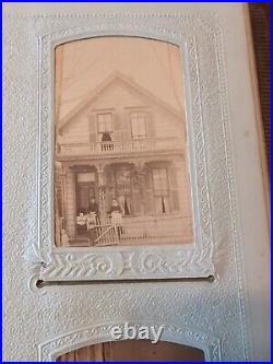 Victorian Photo Album 60 CDV Cabinet Cards Oregon California Some Identified Victorian Photo Album 60 CDV Cabinet Cards Oregon California Some Identified