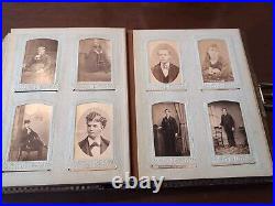 Victorian Photo Album 60 CDV Cabinet Cards Oregon California Some Identified Victorian Photo Album 60 CDV Cabinet Cards Oregon California Some Identified