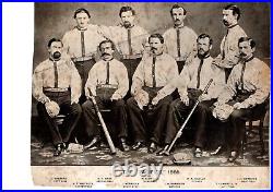 Vintage 1866 San Francisco Pacifics Team Photo Baseball California