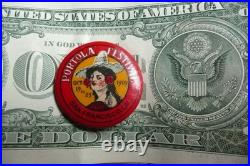 Vintage 1909 PORTOLA FESTIVAL SAN FRANCISCO, CALIFORNIA PIN 1.25 Nr. Mint