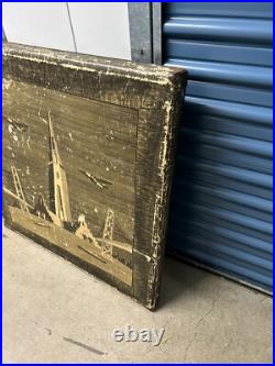 Vintage 1939 World's Fair San Francisco California Exposition Card/Game Table