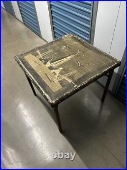 Vintage 1939 World's Fair San Francisco California Exposition Card/Game Table