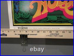 Vintage 1967 Bob Fried HOLY SMOKE Poster by The Food San Francisco California