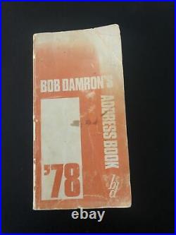 Vintage 1978 Bob Damron Address Book Gay Travel Guide 4300+ Listings Illustrated