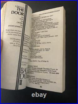 Vintage 1978 Bob Damron Address Book Gay Travel Guide 4300+ Listings Illustrated