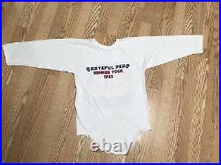 Vintage 1983 Grateful Dead Summer Tour San Francisco Jerry Garcia Raglan T Shirt