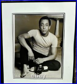 Vintage 1990 Gregory Hines Tap Dancer Framed Photography by Michael Collopy