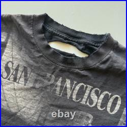 Vintage 1990s San Francisco California All Over Print AOP Fader Tee Size XL
