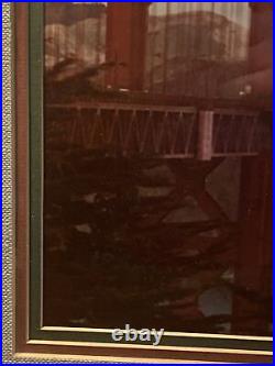 Vintage 80's Image of San Francisco's Golden Gate Bridge 17 x 20 Framed Vintage 80's Image of San Francisco's Golden Gate Bridge 17 x 20 Framed