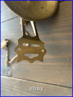 Vintage Brass Bell Trolley Cable Car San Francisco S. F. C co