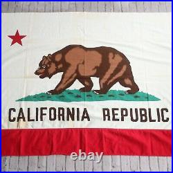 Vintage California Republic Bear State Flag 4 x 6 Paramount San Francisco