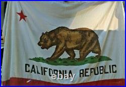 Vintage California Republic Bear State Flag 5 x 8 Paramount San Francisco