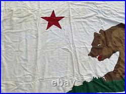 Vintage California Republic Bear State Flag 6x9 Paramount Ajax San Francisco