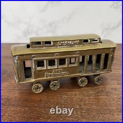 Vintage Cast Metal San Francisco Cable Car