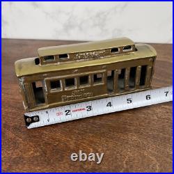 Vintage Cast Metal San Francisco Cable Car