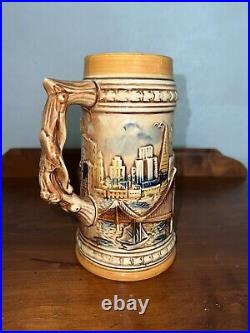 Vintage Ceramic San Francisco 7.5 Inch Stein Mug Japanese Made In Japan