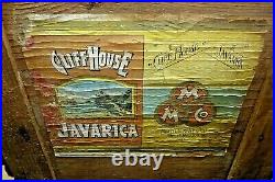 Vintage Cliff House, San Francisco, Javarica (Coffee) Wood Crate- Rare Vintage Cliff House, San Francisco, Javarica (Coffee) Wood Crate- Rare