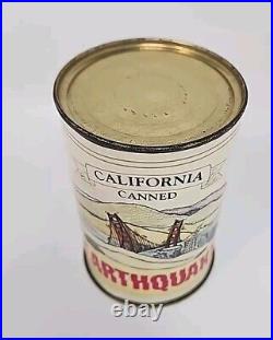Vintage Dynmo Co. California Canned Earthquake 1991 San Francisco Souvenir U99