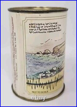 Vintage Dynmo Co. California Canned Earthquake 1991 San Francisco Souvenir U99