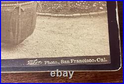 Vintage I. W. Taber Albumen Photograph Chinese Vegetable Pedler in SF, Cal Vintage I. W. Taber Albumen Photograph Chinese Vegetable Pedler in SF, Cal